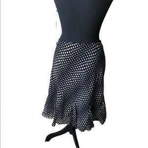 INC International Concepts Trumpet Flare Silk Skirt — Size 8